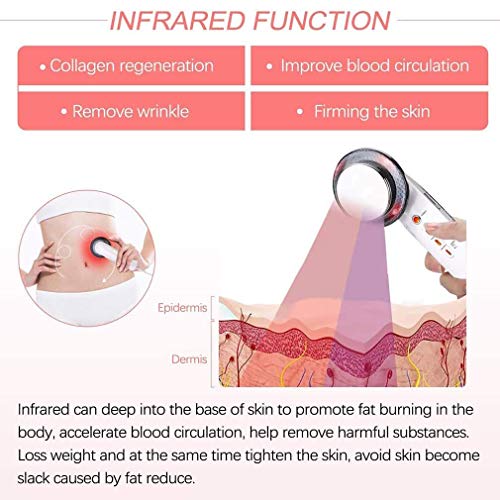 DFEDCLL EMS Burn Fat Machine 3 En 1 Masajeador De Conformación Corporal Multifuncional Vibración De Alta Frecuencia Dispositivo De Quema De Grasa para Brazo Pierna Cadera Cuidado De La Piel Facial