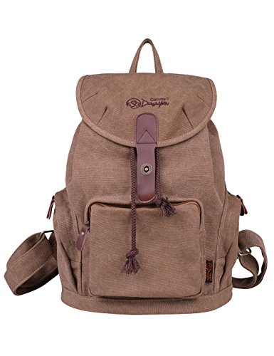 DGY la Mochila Bolsos de Mujer Bolsa de Viaje Mochilas Tipo Casual Mochilas escolares117 Marrón