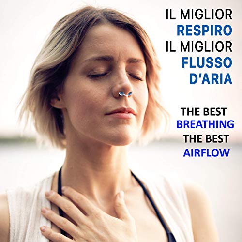 Dilatador Nasal Antironquidos para Dormir sin Roncar-Buscas como Dejar de Roncar- Anti Ronquidos Dispositivo Nariz Soluciones Apnea del Sueño Congestion Nasal-Breathe Right Silent Snore Deportivo