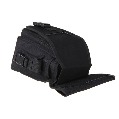 Docooler motocicleta funda exterior Bike Cycling Muslo Pack Cinturón Tactical Funda multiusos, negro