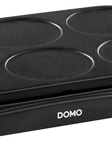 Domo DO8709P, Crepera para 6 Panqueques, 1000 W