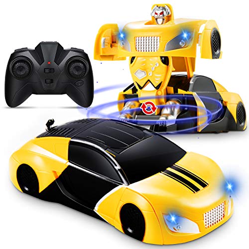 Dookey Coche Teledirigido, Coche Radiocontrol, Coche RC para Niños, Coche de Acrobacias en la Pared 360 Rotación Climber, Coches de Juguetes para niños Regalos Teledirigido para Niños