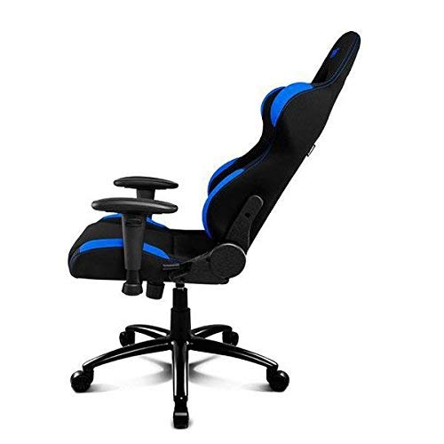 Drift DR100BL - Silla Gaming Profesional, (Tela Alta Calidad, Ergonómica), Color Negro/Azul