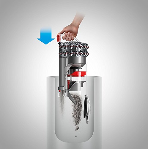 Dyson Cinetic Big Ball Absolute 2 Aspiradora, 700 W, 0.8 litros, 80 Decibelios, Níquel, Rojo