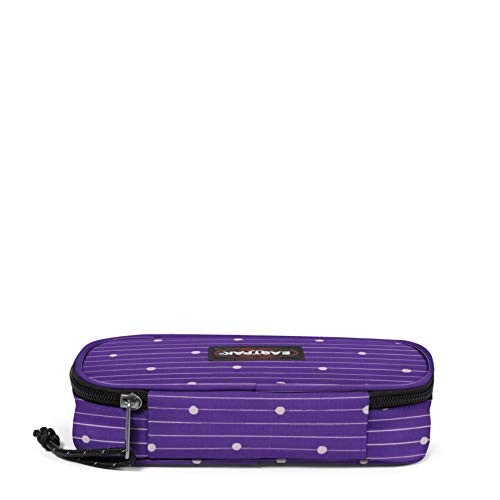 Eastpak Oval Single Estuches, 22 cm, Morado (Little Stripe)