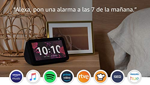 Echo Show 5: mantén el contacto con la ayuda de Alexa, negro