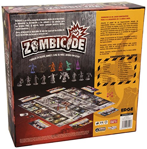 Edge Entertainment - Zombicide, juego de mesa (ZC01) , color/modelo surtido