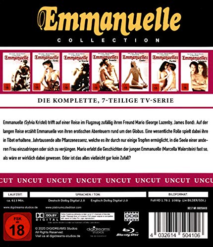 Emmanuelle Collection (7 Filme: Emmanuelle in Tibet , ...in Afrika, ...in Venedig, Emmanuelles Freundin, ...Zauber, ...Parfüm, ...Geheimnis) [Alemania] [Blu-ray]