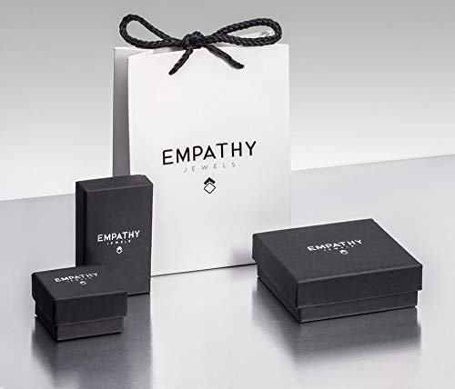 EMPATHY JEWELS Swarovski Pendientes de Plata - Pendientes Mujer Plata Pequeños - Colgante Swarovski Mujer - Conjunto de Pendientes y Collar de Plata perfectos para hacer Regalos Originales para Mujer