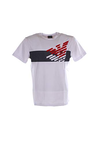 Emporio Armani EA7 Hombre Camiseta White M