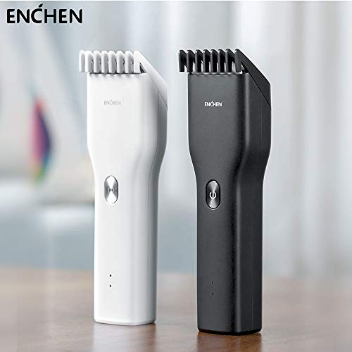 ENCHEN Cortapelos Eléctricos para Hombres, Electrico Cortapelos Profesional Hombre, Impermeable Inalámbrica Barbero Electrico Recortador de Barba USB Recargable Un Botón Bloquea Longitudes de Corte