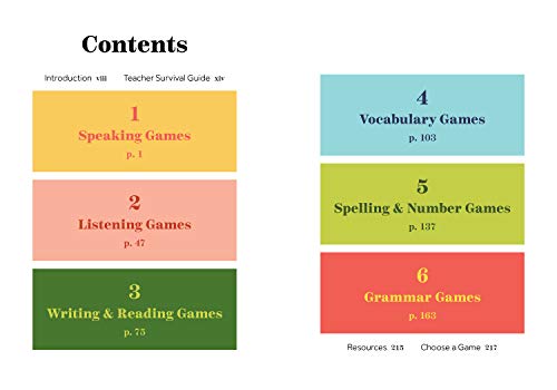 ESL Games for the Classroom: 101 Interactive Activities to Engage Your Students with Minimal Prep