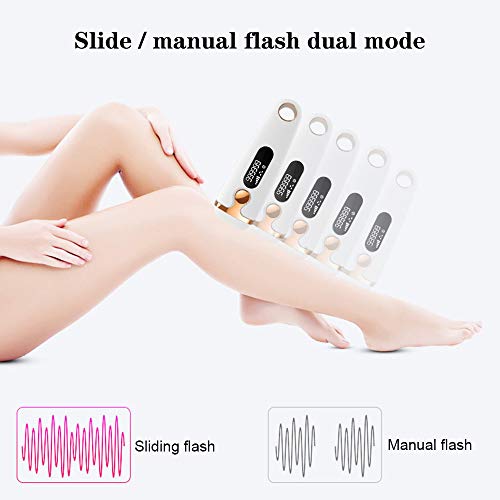 ETE ETMATE Depiladora de Luz Pulsada, Dispositivo de Depilación láser Unisex IPL Profesional sin Dolor 999999 Flashes Depilación Permanente Cuerpo