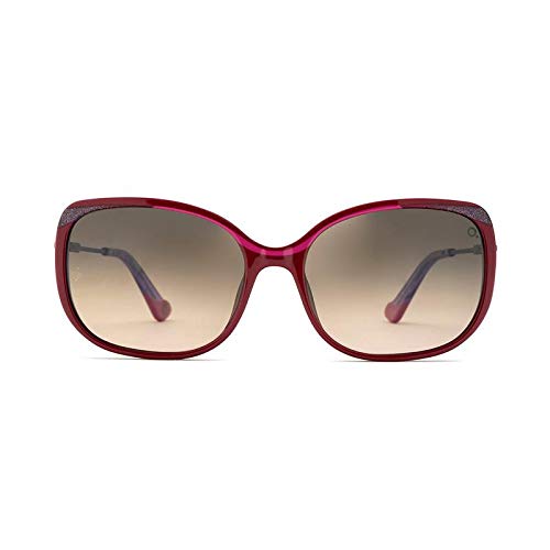 Etnia Barcelona Liri RDPU, Lunettes de soleil rectangulaires pour femme, avec une protection maximale contre les UV