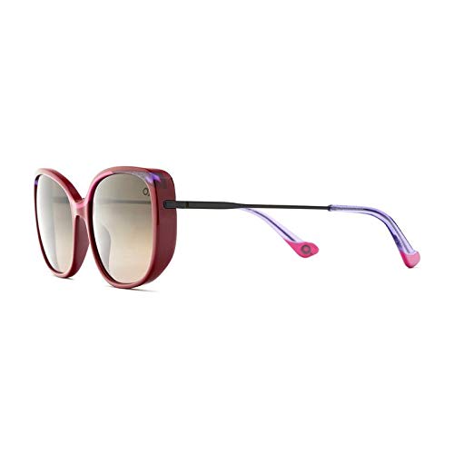 Etnia Barcelona Liri RDPU, Lunettes de soleil rectangulaires pour femme, avec une protection maximale contre les UV