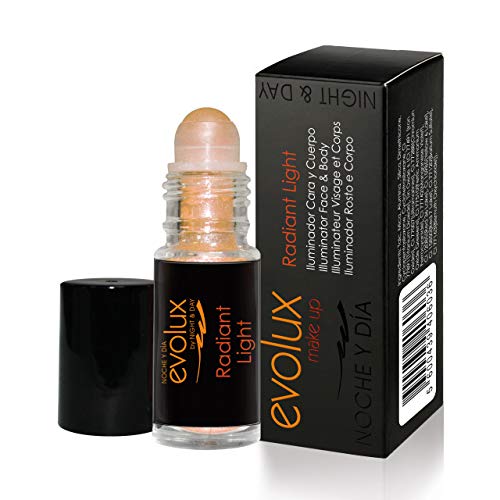 Evolux Radiant Light Color N.04 Salmón, Iluminador Cara y Cuerpo - 5 ml