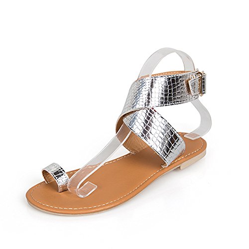 Fannyfuny_Zapatos de Verano Sandalias De Vestir Sandalias de Verano Zapatos Sandalias para Mujer Verano Romanas Zapatos de Fiesta Mujer Elegantes Grandes Calzado de Vestir Plano Playa