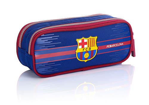 FC Barcelona FC-227 Fan 7 - Estuche (22 cm), Color Azul Marino