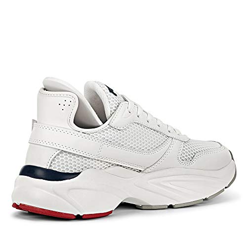 FILA Dynamico, Zapatillas para Mujer, White, 36 EU