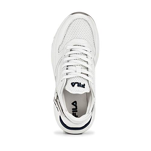 FILA Dynamico, Zapatillas para Mujer, White, 36 EU