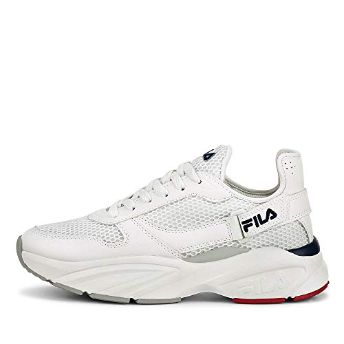 FILA Dynamico, Zapatillas para Mujer, White, 36 EU