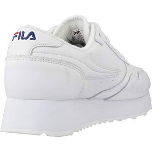 Fila Orbit Zeppa Low Wmn, Zapatillas para Mujer, Blanco (White 1010311-1fg), 40 EU