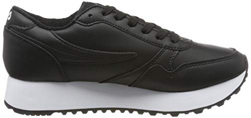 Fila Orbit Zeppa Low Wmn, Zapatillas para Mujer, Negro (Black 1010311-25y), 36 EU