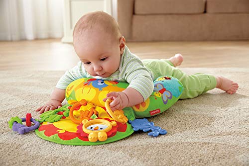 Fisher-Price Cojín Activity Léon para bebés (Mattel Y6593)