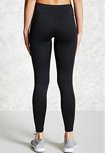 FITTOO Mallas Leggings Mujer Yoga de Alta Cintura Elásticos y Transpirables para Yoga Running Fitness790 Negro XL