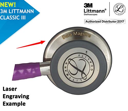 Fonendoscopio 3M™ Littmann® Classic III™ con grabado láser gratuito - Rosa perla 5633