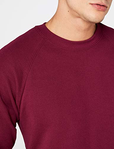 Fruit Of The Loom 62-216-0, Sudadera Para Hombre, Rojo (Burgundy), X-Large