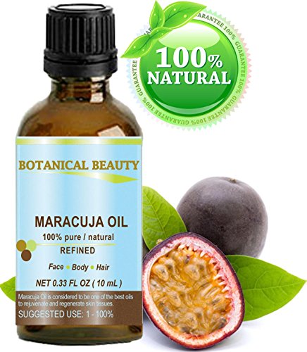 fruta de la pasión aceite. 100% puro/naturales. kaltgepr esste/unverwässert – 10 ml. Para Cara, pelo y cuerpo.