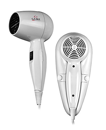 GAMA ITALY PROFESSIONAL A21.805 - Secador de pelo de pared, 1200 W de potencia, motor DC ultra