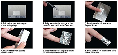 Gellack OFF - Gel Lack Of - Removedor de esmalte permanente - Removal System - 100UD - Blucc Style