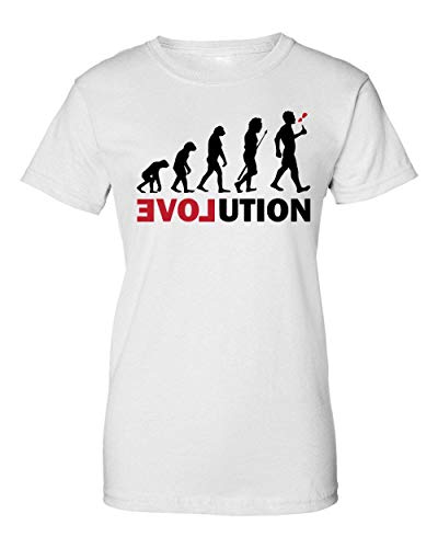 George Graphics Vapers Evolution Camiseta de Mujer X-Large