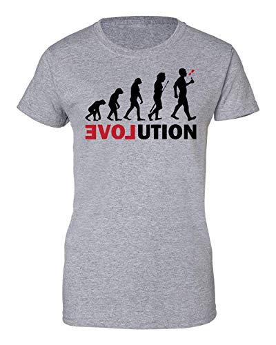 George Graphics Vapers Evolution Camiseta de Mujer X-Large