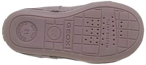 Geox B TUTIM A, Zapatillas para Bebés, Rosa (Lt Pink/White C0811), 18 EU