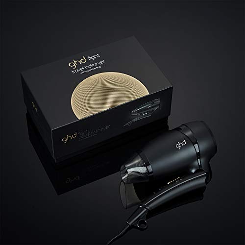 ghd flight - Secador de viaje compacto, plegable, voltaje dual