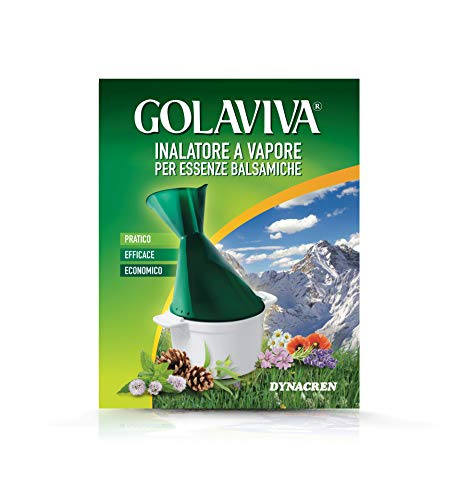 GOLAVIVA® INHALADOR DE VAPOR para esencias balsámicas