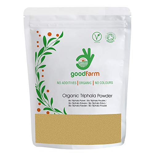 GoodFarm - Triphala ecológica en polvo, 1 kg