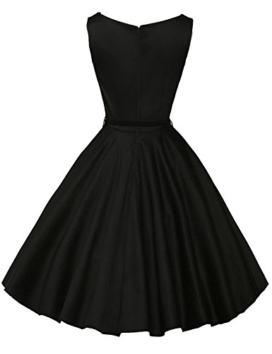 Grace Karin - Vestido sin mangas de la vendimia para mujer, 13#, talla S