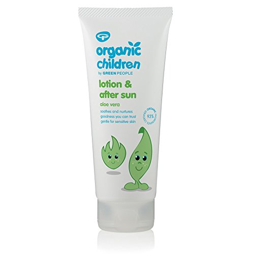 Green People leche después de la crema hidratante dom niño aloe vera 200ml