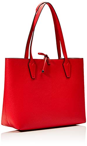 Guess - Bobbi, Bolsos totes Mujer, Multicolor (Red/Pink), 12.5x27x42.5 cm (W x H L)