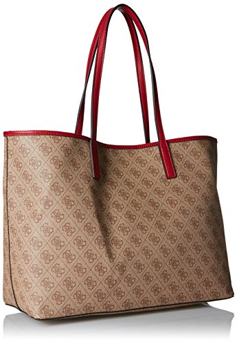 Guess - Vikky, Bolsos totes Mujer, Marrón (Brown/Bro), 39.5x31x18 cm (W x H L)