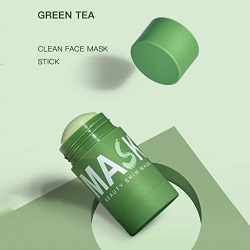 Hankyky 40g Mascarilla de arcilla Matcha de té verde Limpieza profunda Cuidado de la piel Mascarilla de barro Tratamiento de acné de espinillas Control de aceite Mascarilla de equilibrio Cuidado