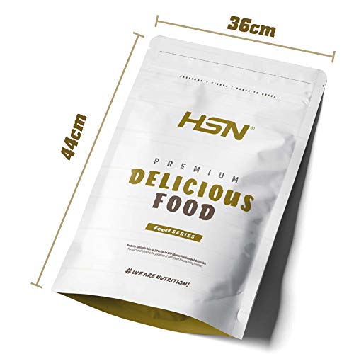 Harina de Avena de HSN | Oatmeal | Instantánea Ideal para Batidos, Tortitas de Avena y Claras, Recetas Fitness | De Sabores, En Polvo, Vegana, Sin Lactosa, Sin Soja, Sabor Chocolate, 3Kg