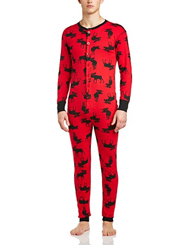 Hatley Moose On Red Body, S para Hombre