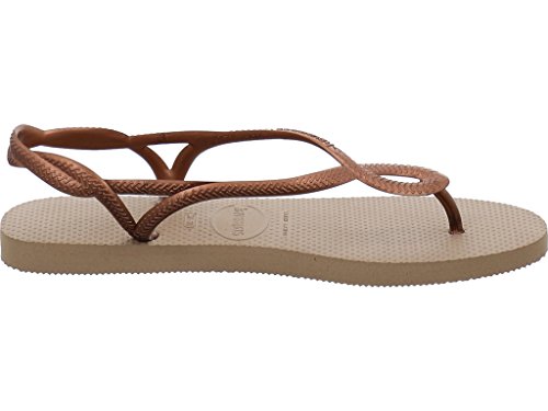 Havaianas Luna, Sandalias para Mujer, Dorado (Rose Gold), 39/40 EU