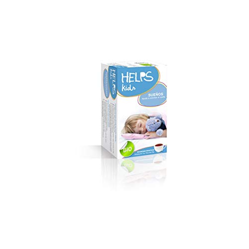 HELPS INFUSIONES - Infusión Para Niños Y Bebes Relajante Con Melisa Y Rooibos. Les Ayuda A Dormir Mejor. Helps Sueños. Caja De 20 Bolsitas.