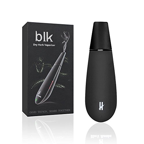 Hierba Seca Vaporizador con Profundo Amplia Cámara del Horno, Cigarrillo Electrónico Hierbas Vaporizador Mod kit, Vaping Bueno Vapor de Baker, E Shisha E Cigarrillo Tubería, No Nicotina, Negro